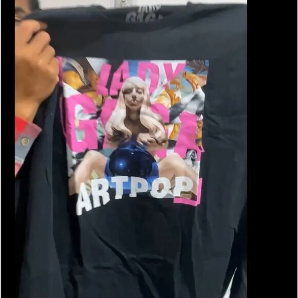 Lady Gaga Artpop Longsleeve Tracklist Tee Size 2X New w/o Tag Official Merch - Picture 4 of 6
